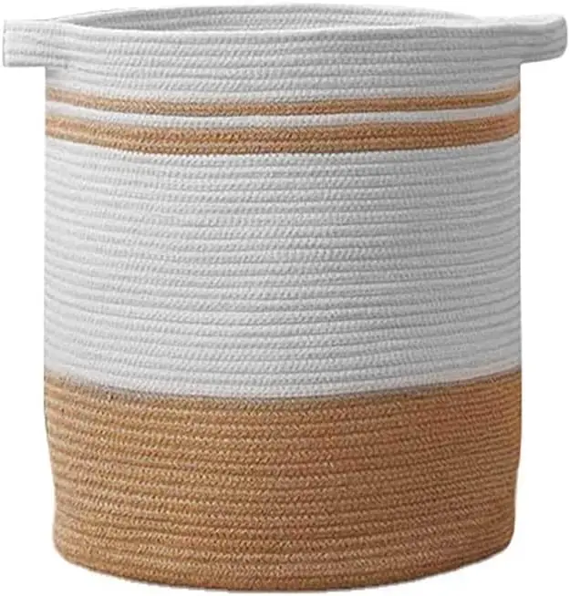 Pure 100% Cotton Rope Hanging Fruits Basket for Interiors and Exteriors Use Unique Rope Jute Storage Basket No reviews yet