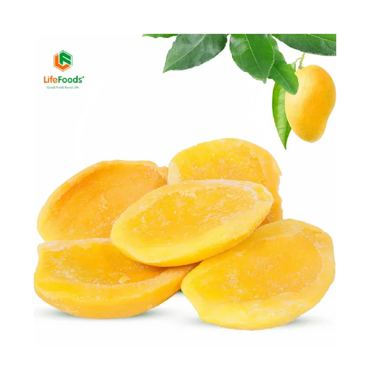 OEM/ODM Support Service High Quality Ingredients Wholesale Price mango Frozen Half Cut Mango Lifefoods from Vietnam