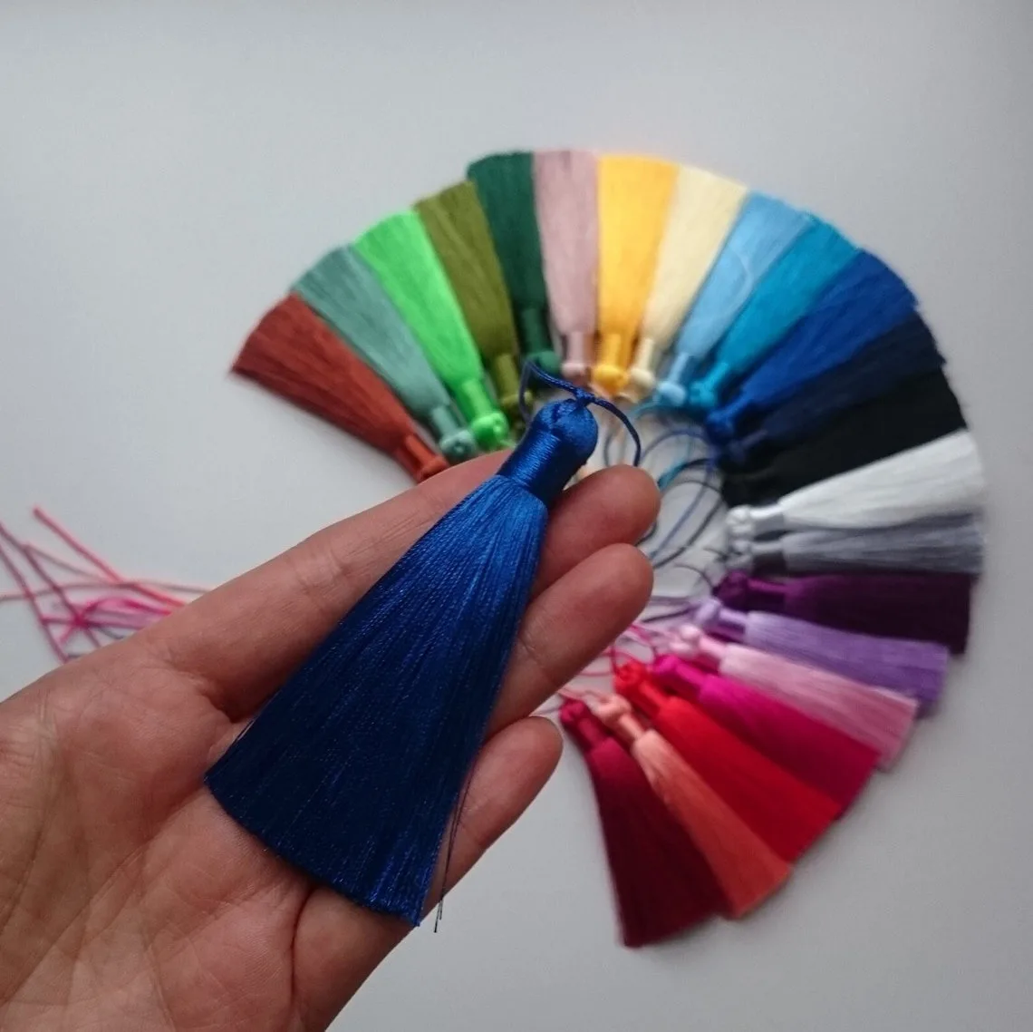 Premium Cotton Tassel Fringe Customizable for Clothing Dress Decoration Wholesale