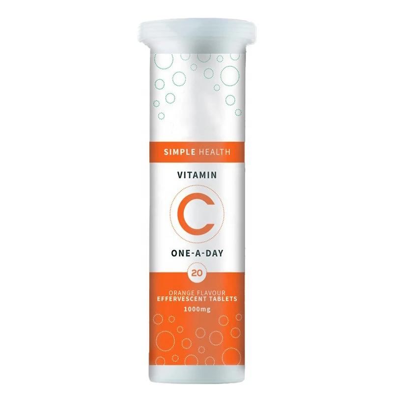 OEM/ODM GMP Effervescent Multivitamin Tablets 1000mg Vitamin C Effervescent Tablets With Zinc