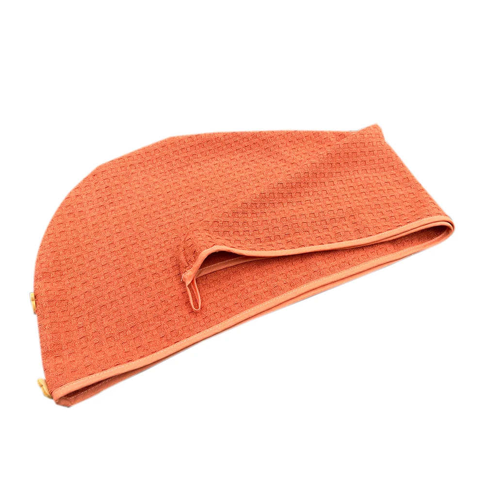 kitchen household items microfiber hair towel waffle microfiber hair towel wrap for women salon microfiber towel