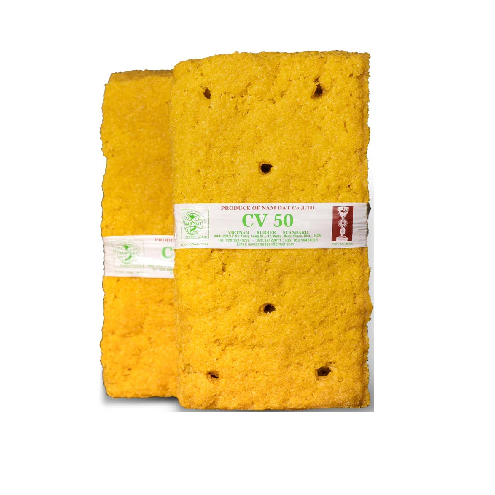 Высокое качество, заводская цена, натуральный гибкий материал, резина, латекс SVR CV 50 (TSR CV) с деревянной упаковкой из Вьетнама