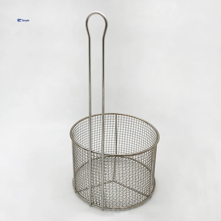 Новый современный дизайн жареные инструменты чип корзина для жарки из нержавеющей стали кухонная корзина фильтра