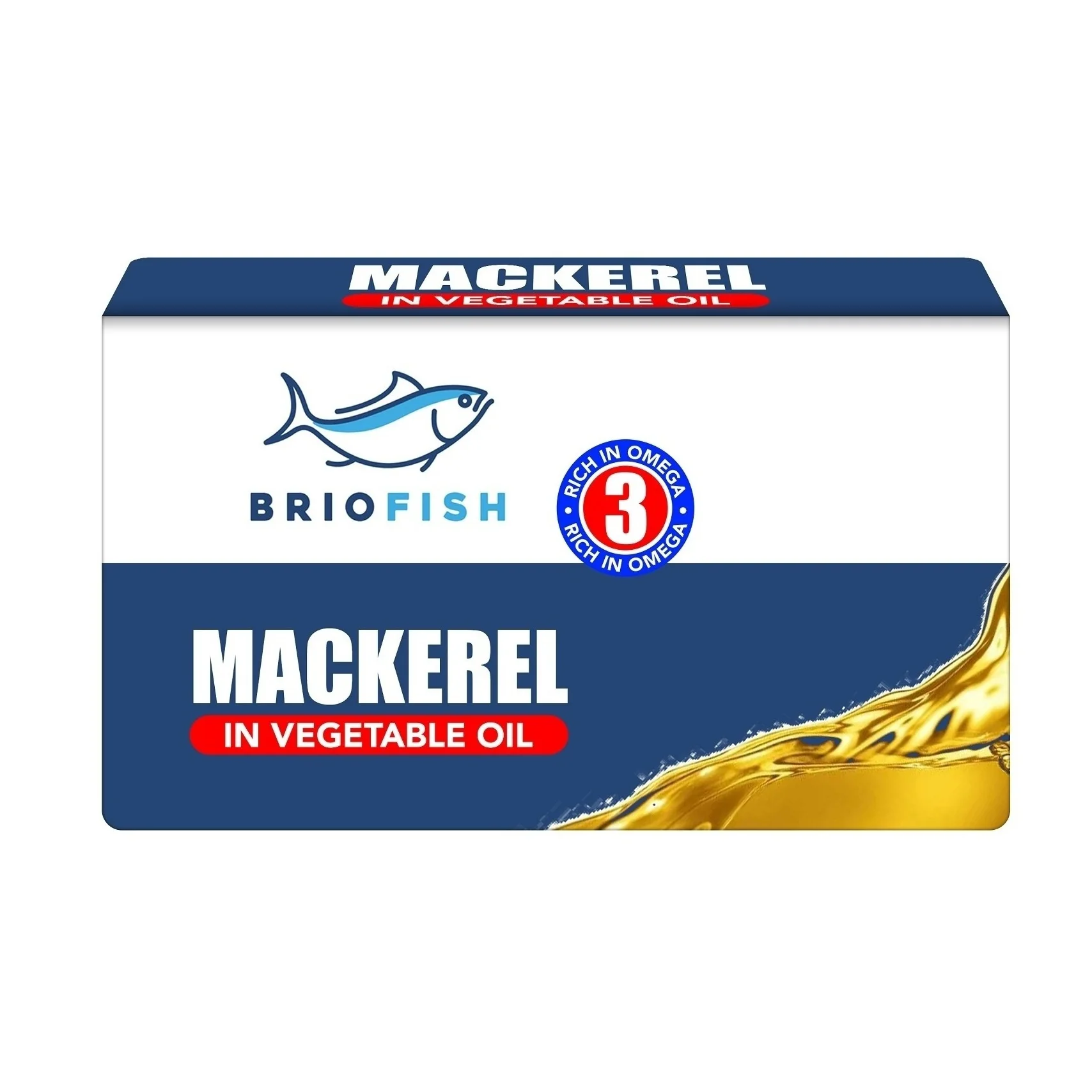 Original Quality Brio Fish Canned Seafood Mackerel Wholesale Best Price