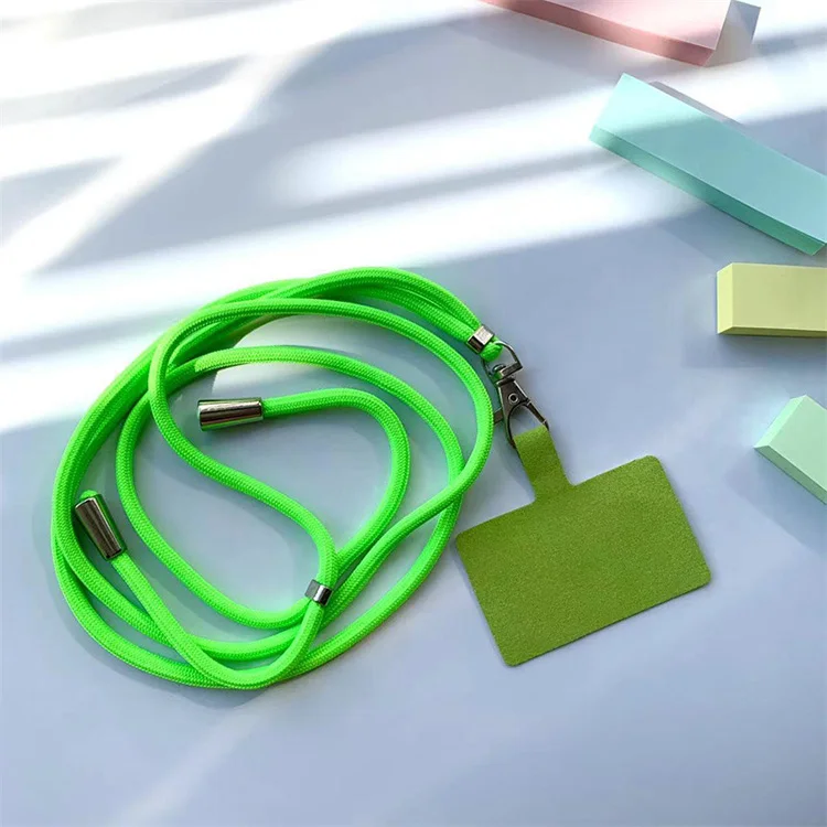 Mobile Phone Lanyard Strap Hanging Chain Ring Cord With Patch Wrist Strap Cell Phone Holder Detachable Rope Keychain For Iphone
