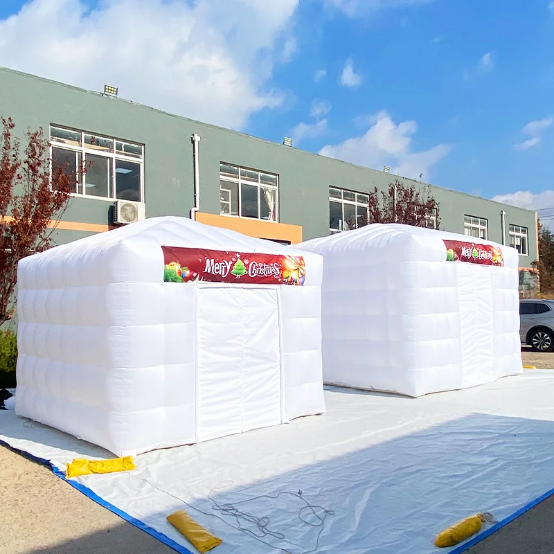 Aero Outdoor Inflatable Nightclub Cube Tent Blow Up Durable Christmas Advertising Inflatable House Tents for Events