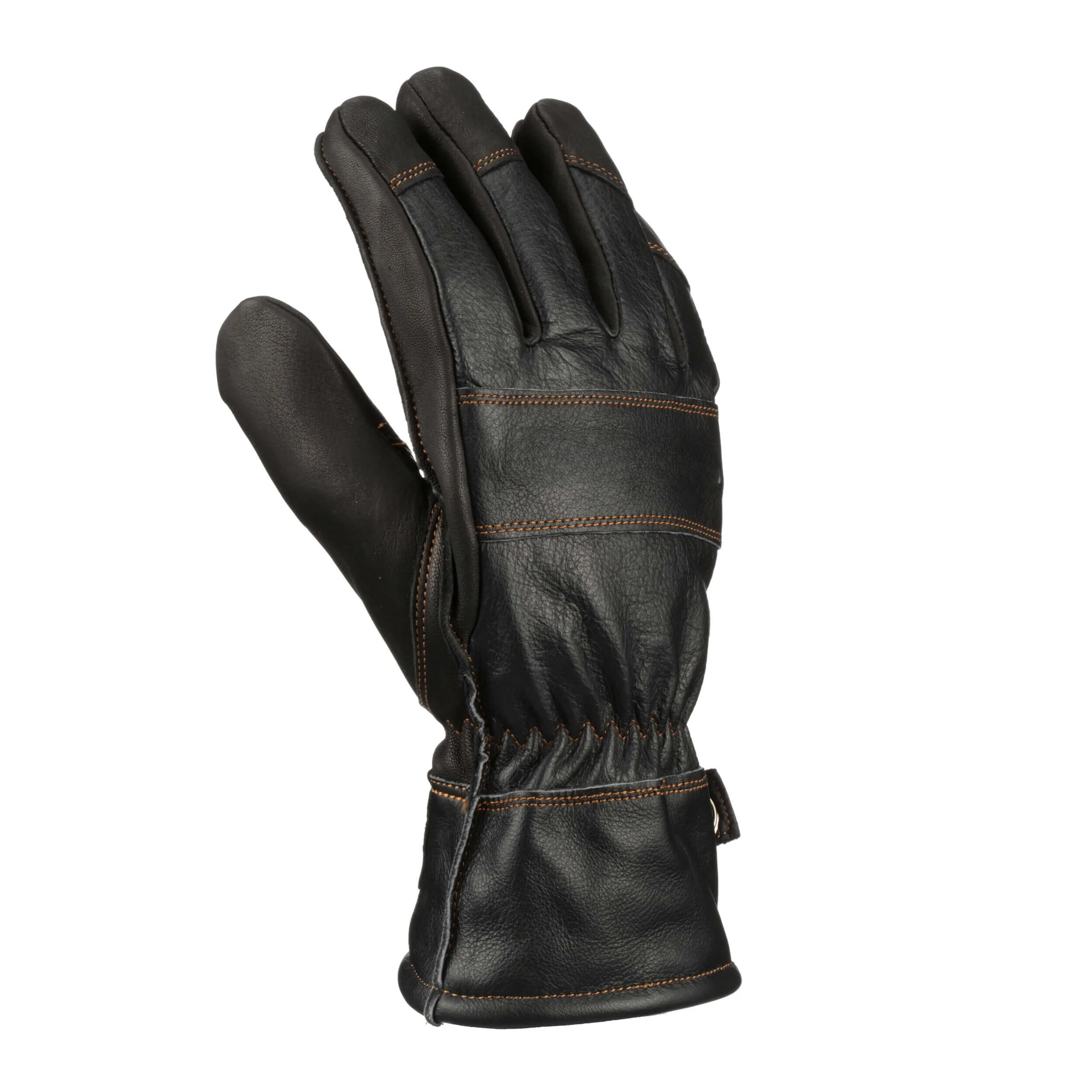 Mens Waterproof Goatskin Leather Gloves from Pakistan Insulated Leather Adjustable Work Gloves 3M Insulated Safety Work Gloves