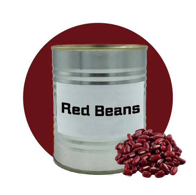 3 Kg Can Red Bean Canned Food for Bubble Tea Topping Ingredient