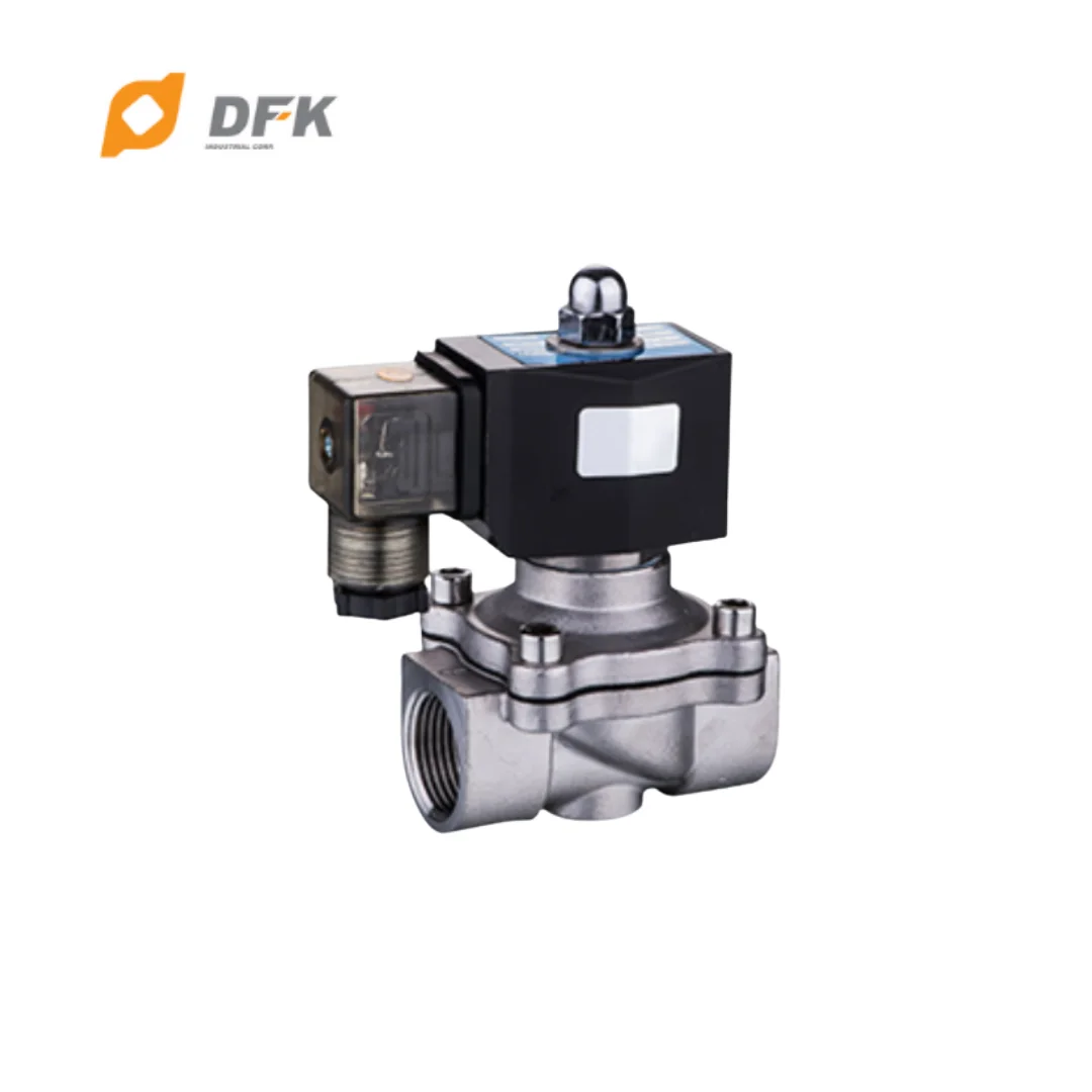 Good Sales 2-way Solenoid Valve For Oil Water Air