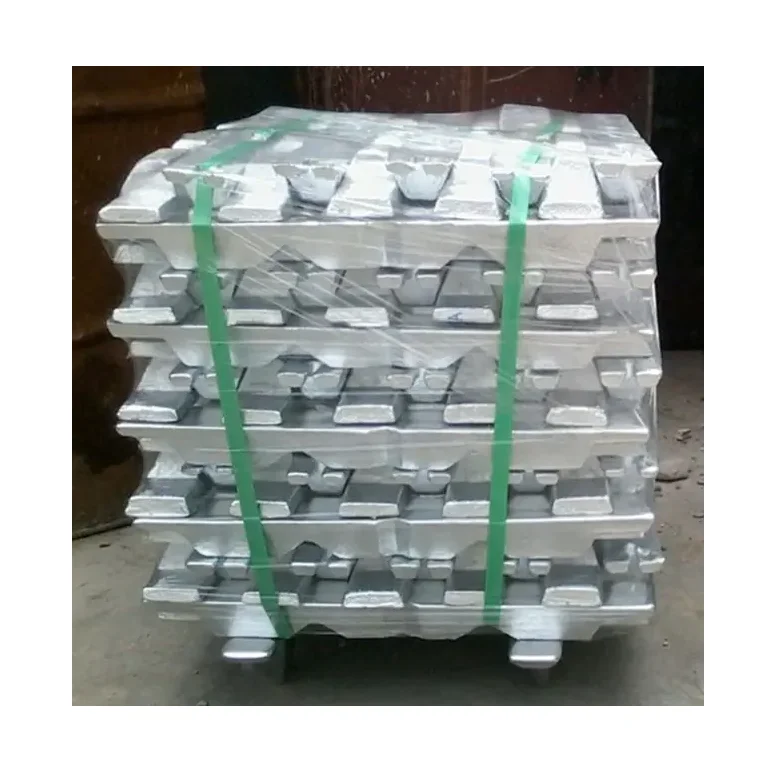 Manufacturer Zinc Alloy Ingot Zamak 8 Zamak 5 Zamak 3 with Factory Price