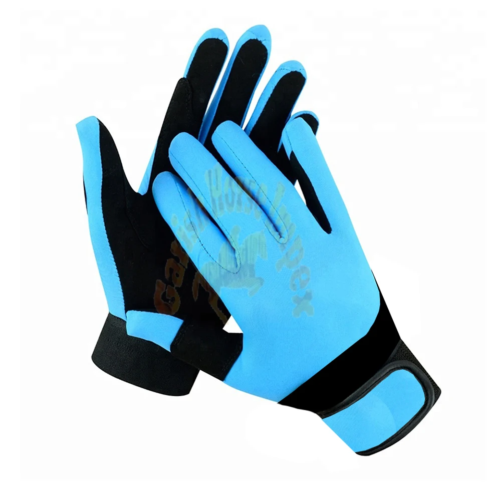 Equestrian Horse Riding Gloves Custom Ultra Breathable Mesh Panel Design Lightweight Gloves 3D Mesh Customized Wholesales Racing