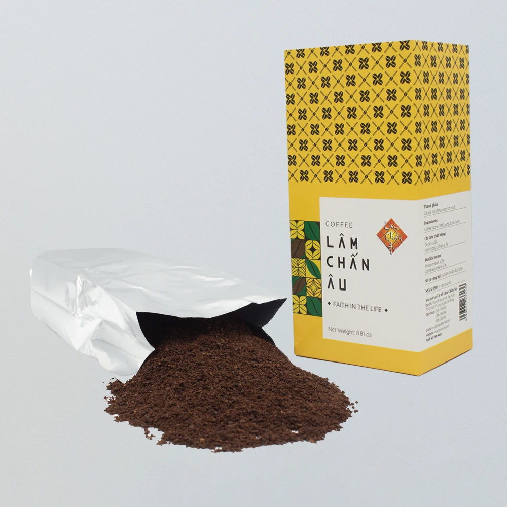 Hot Selling Coffee Box Using As Coffee Powder Custom Packaging Service Use With Boiling Water Packing In Carton Box Vietnam