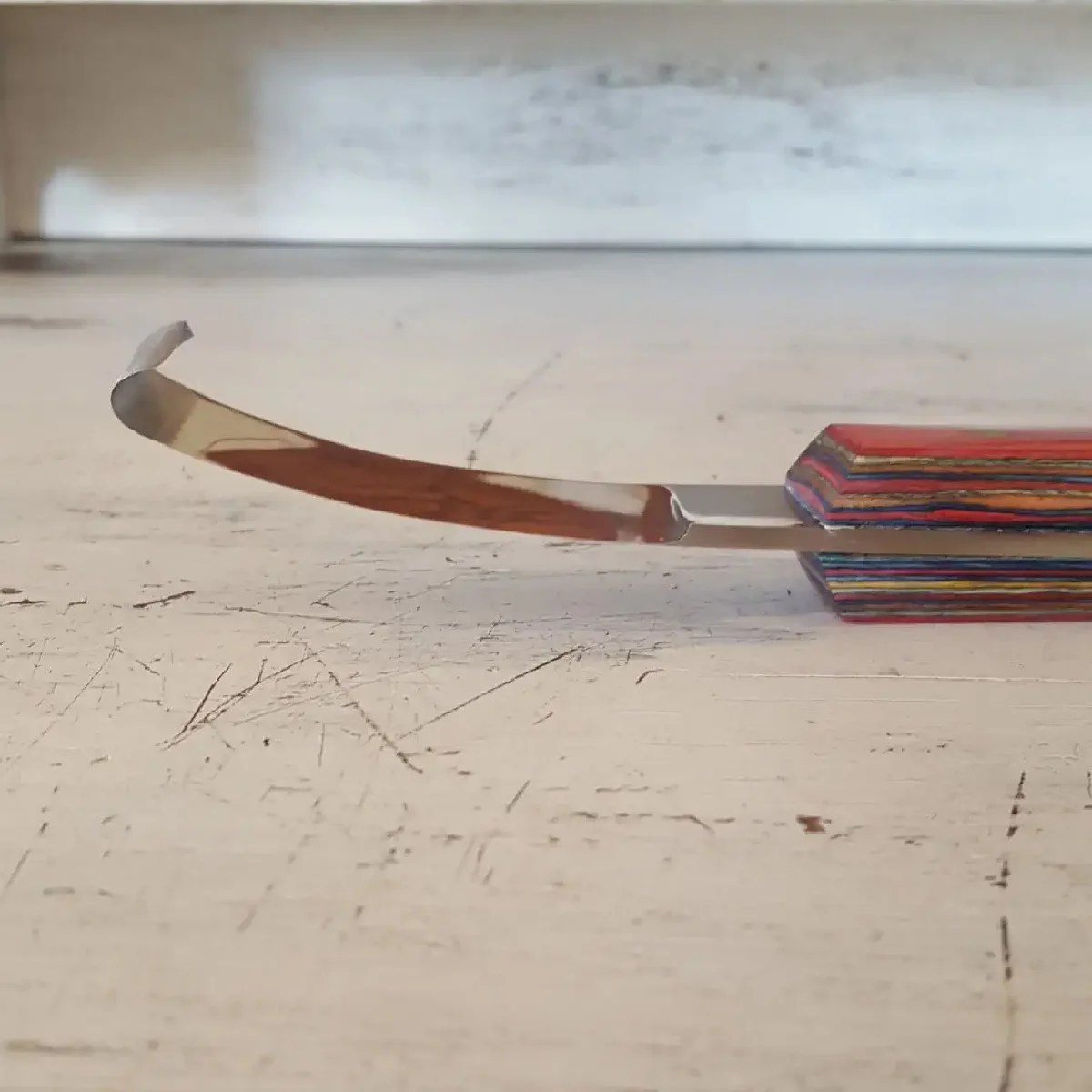 Factory Wholesale Custom Logo Wooden Hoof Knives Best selling Horse Grooming Knife Veterinary Equipment Instruments