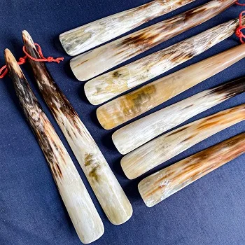 Buffalo Horn Shoe Horn Polished Finish Men Gifts Water Buffalo Shoe Horn Polished Indian Crafts