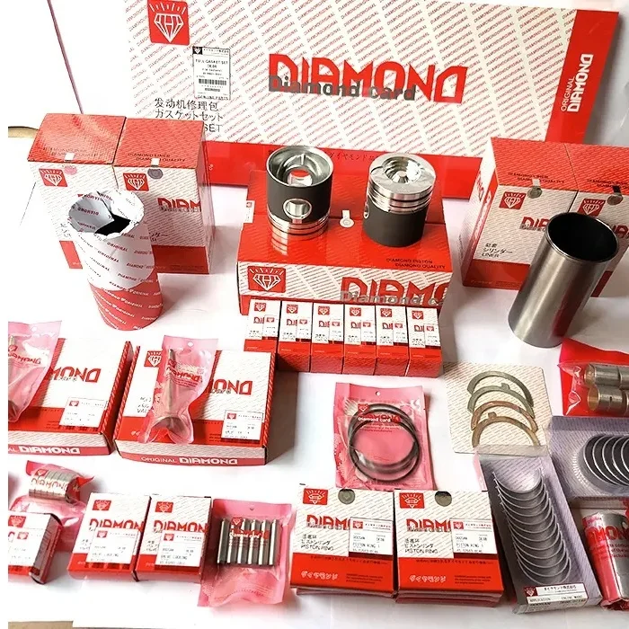 High Quality Excavator Engine Parts 6208-31-2110 Engine Piston For PC130-7 Komatsu Excavator 4D95 Engine