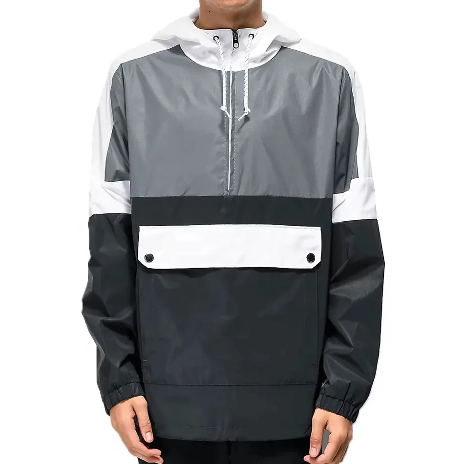 Custom Durable Windbreaker For Running Beach Wind Breaker Personalized Windbreaker Jacket Wholesale Price Anorak Jackets