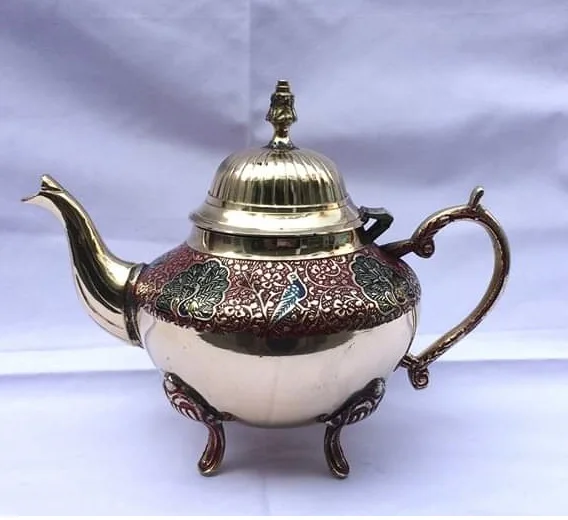 Cheap Sale Price Brass Kettle Tea Serving Teapot Gold Plated For Home & Hotel Usage Kettle