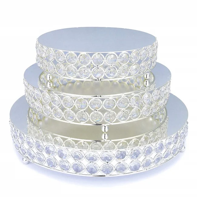 Metal Wedding Dessert Iron Metal Cake Stand For Anniversary & Birthday Parties 3 Tier Design Home Cake Tools Metal Cup With High