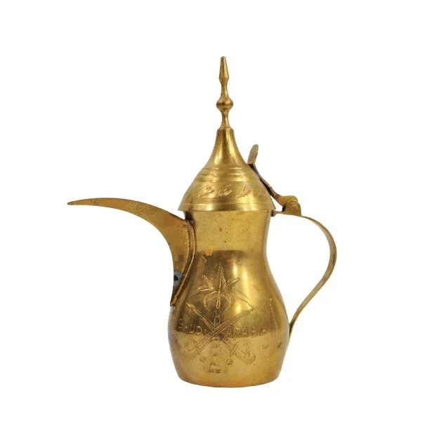 Attractive Design Arabic Coffee Dallah Good Quality Handmade Hammered Teapot Hotel Ware Classic Stylish Fancy Coffeepot