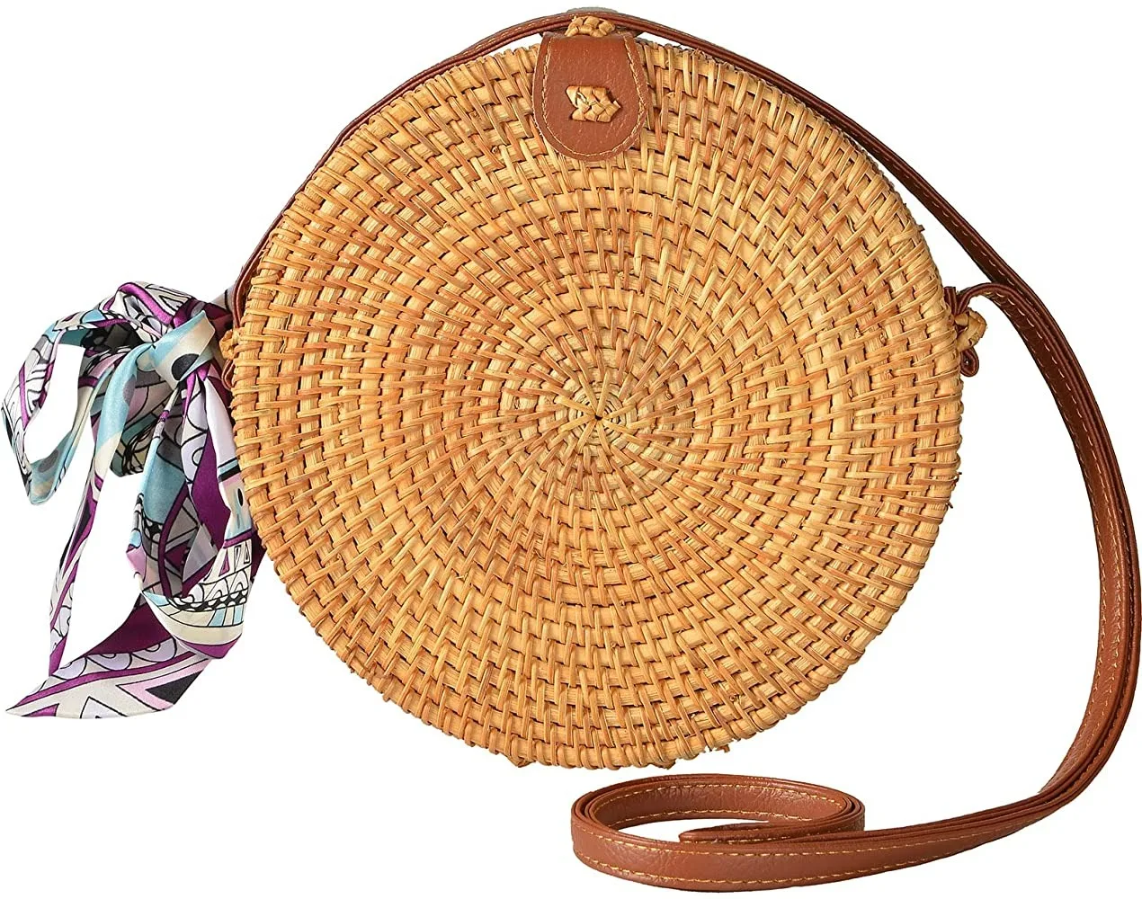 Wholesale Ladies Luxury Summer Beach Handbag Big Hollow Rattan Bag Cotton Lining Ladies Fashion Natural Style PC Material Logo