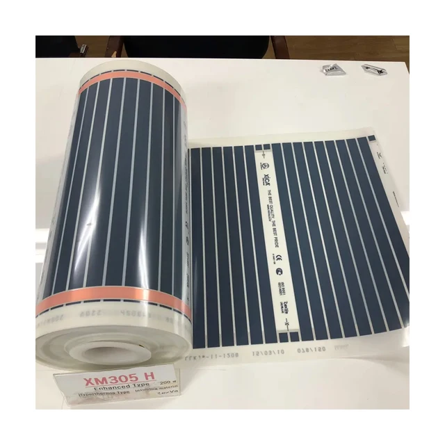 Korea High Quality Heating Foil Floor Heating Film Semi-Permanent Savings on Heating Costs Maintenance-free
