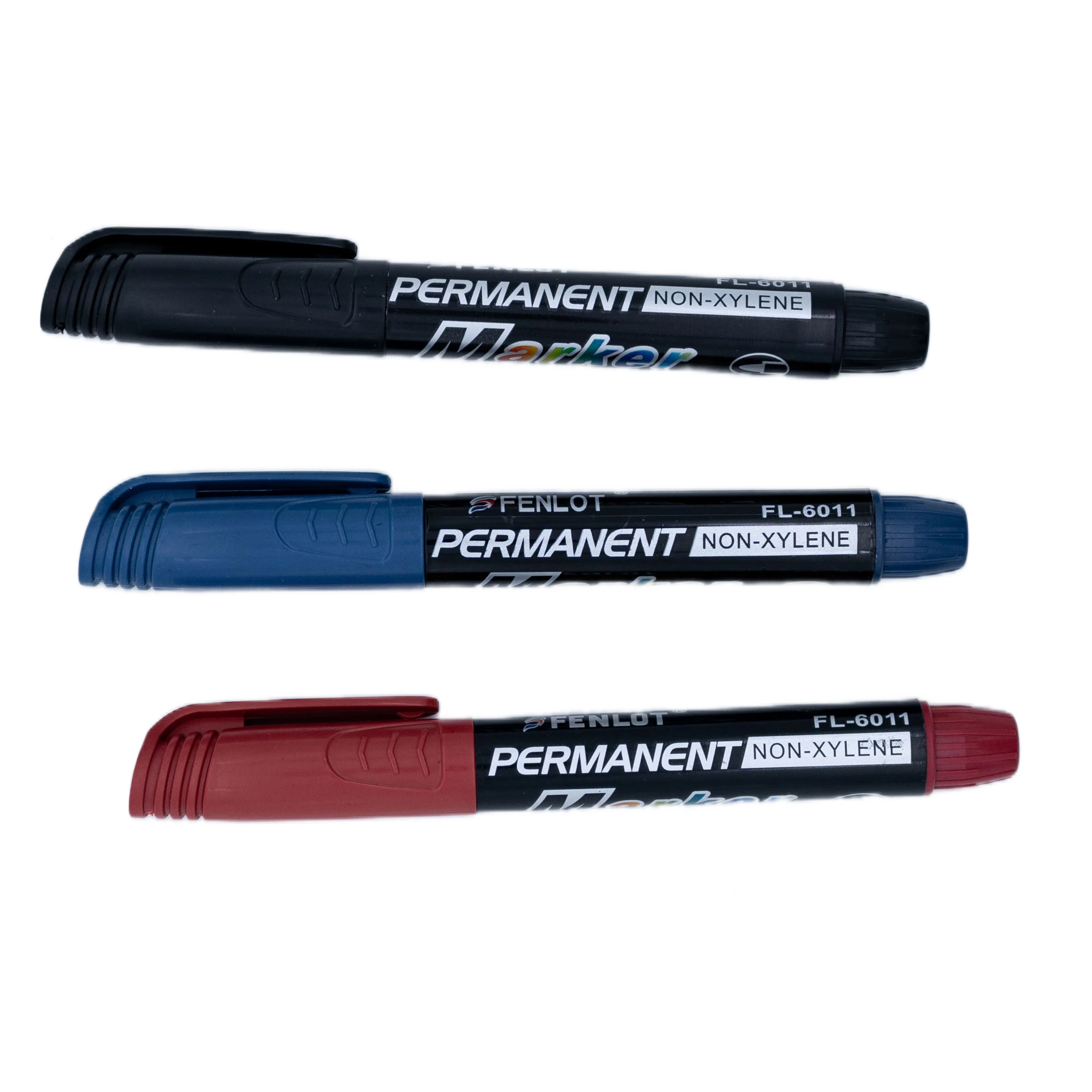 High quality Waterproof permanent dual tip 0.5/1.0 mm Nib Black blue red Art Marker Pens Student school office stationery