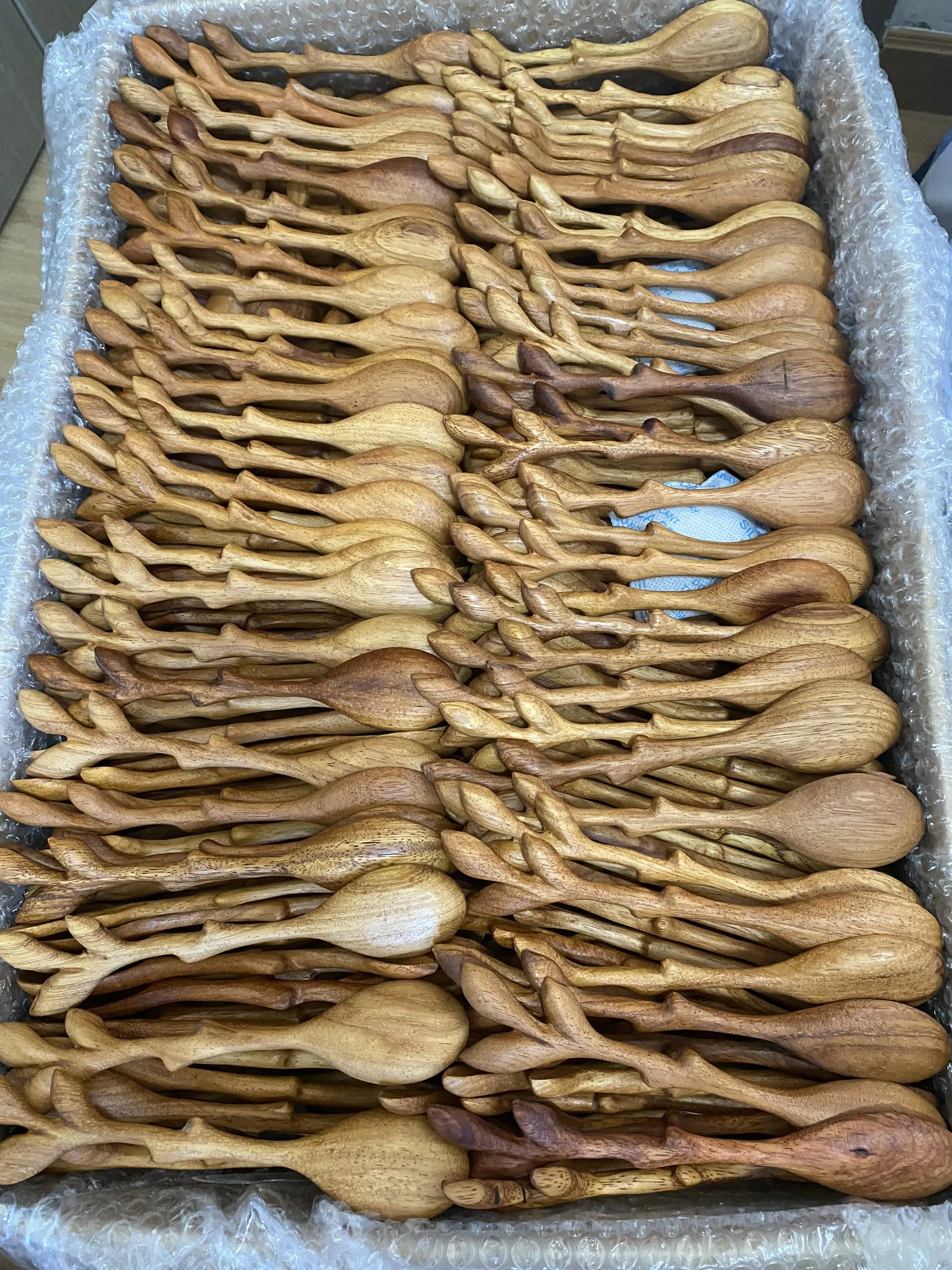 Best Seller Non-stick Wooden Spoon Sets With Short/Long Handle and Customized Styles for Wholesale