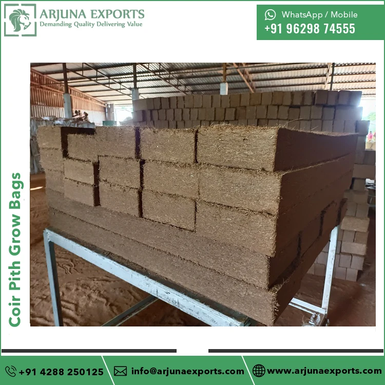Top Quality Wholesale Coco Coir Pith Substrate Flowers and Vegetables Planting Grow Bags Use in Green Houses