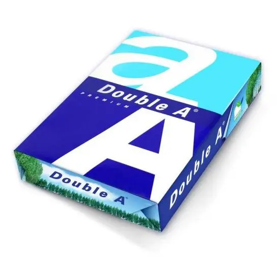 Factory Copy Paper A4 80GSM Pulp Office Double A White A4 Copy Paper 80 GSM (210mm X 2
