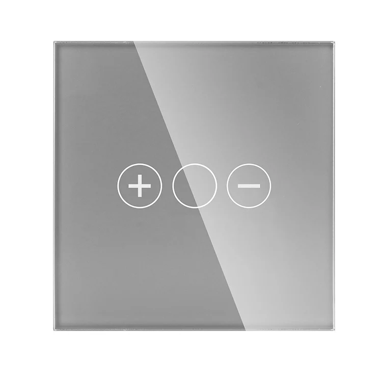 TAWOIA 90-250V Wifi Smart Switch With Anti-scratch Glass Crystal Panel smart dimmer switch