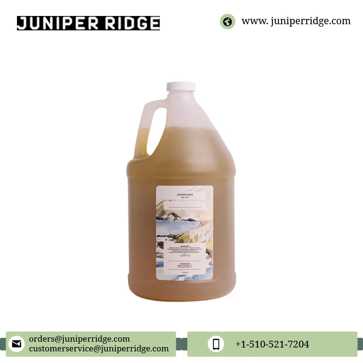 Manufacturing Exfoliating Organic Body Wash Bulk 1 Gallon Christmas Fir Deep Cleansing Skin Body Wash from USA