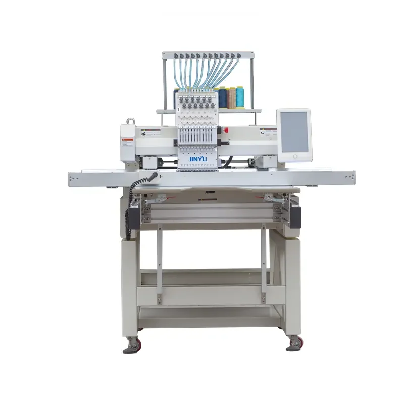 new computerized embroidery machine QS-1201E Single Head Computerized Embroidery Machine