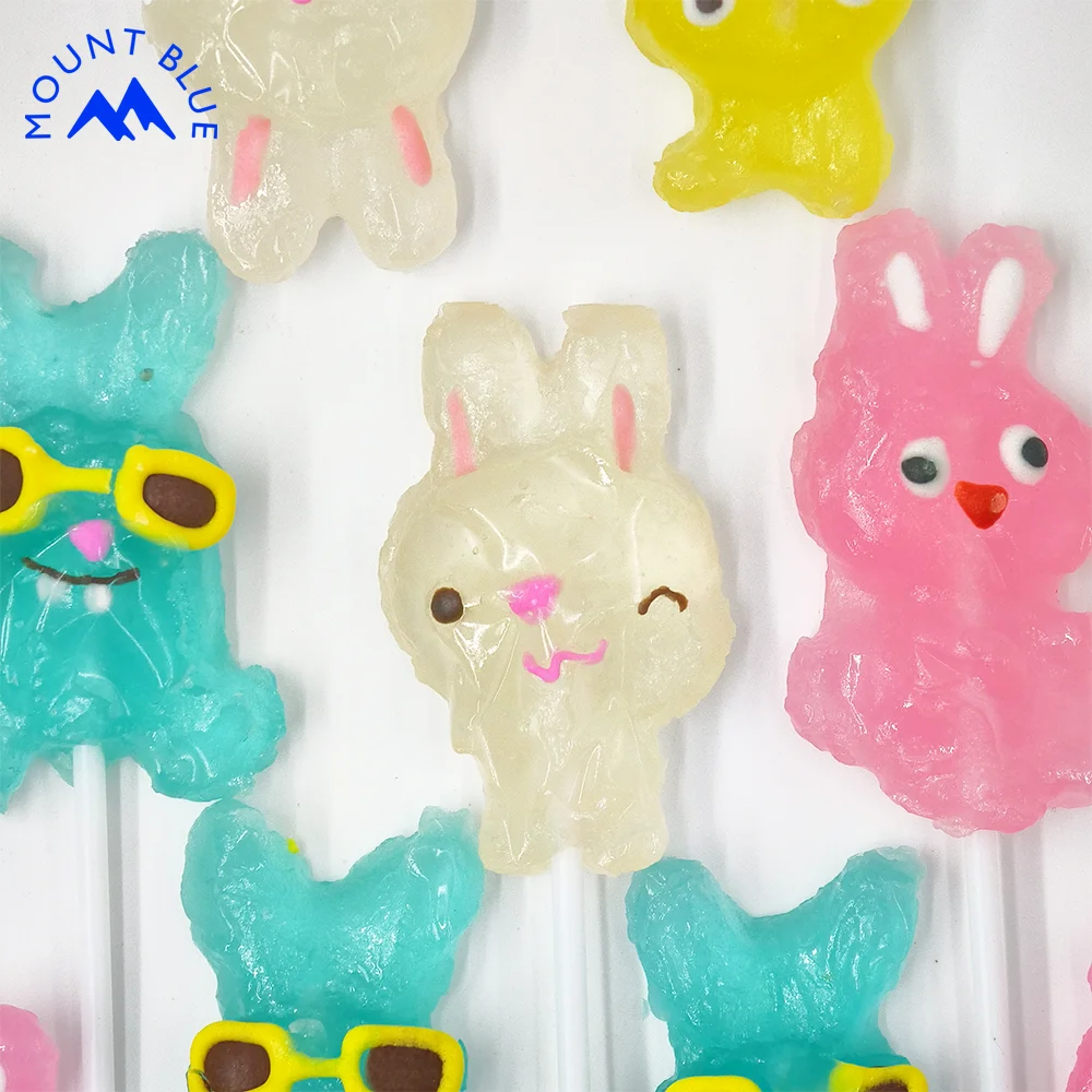 Custom Decorated Easter Hard Sweet Candy Lollipop