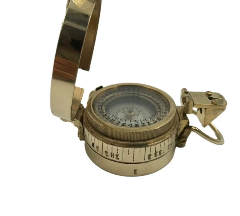 Винтажный компас навигационные морские латунные устройства Карманный морской навигационный инструмент