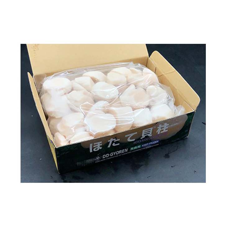 High End Adductor Muscles Frozen Japanese Food Products Scallops Fresh Fish Importers