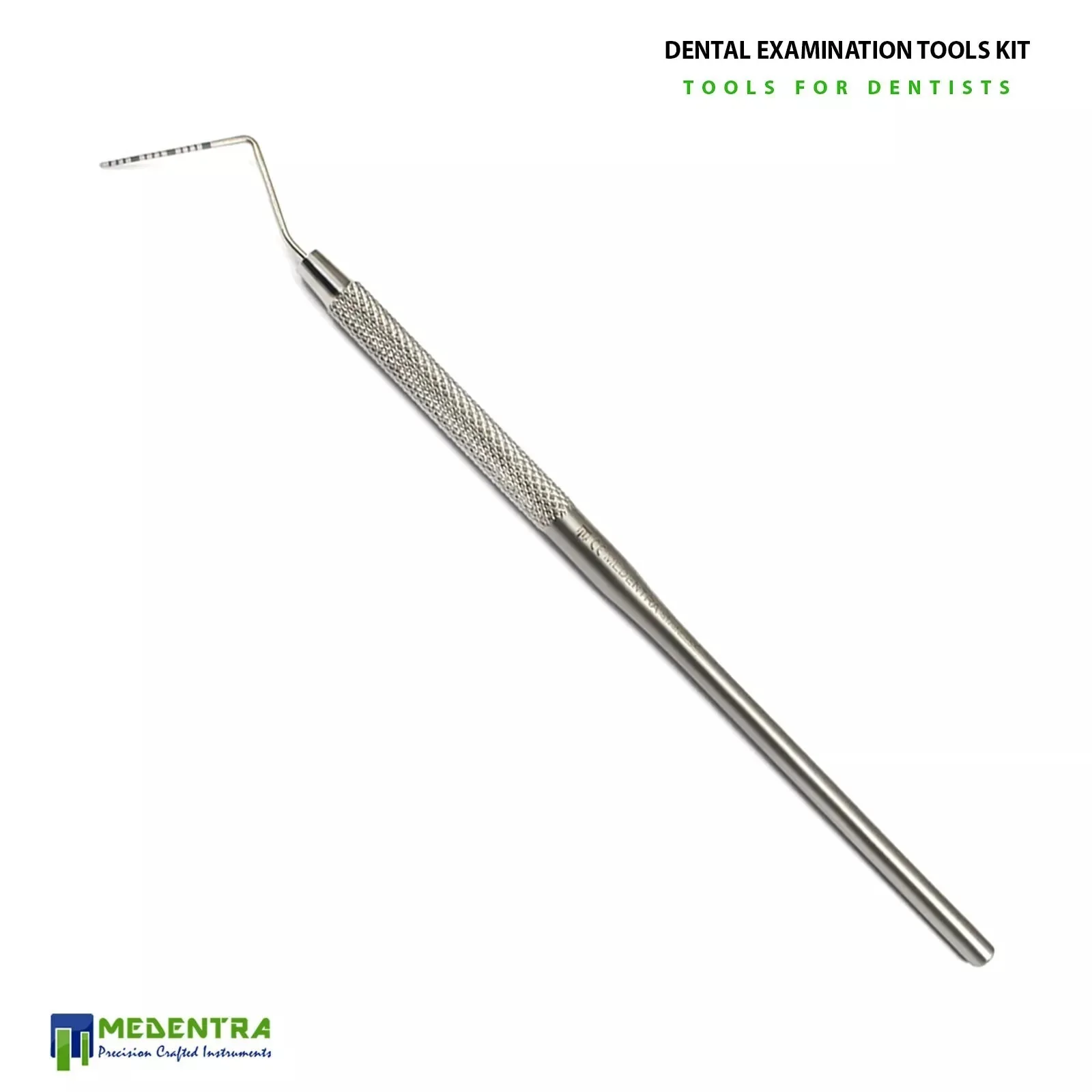 Профессиональные карманные зонды UNC CP-15 Williams щипцы из нержавеющей стали Debakey Пинцет для стоматологического исследования набор жевательных резинок 4 шт.