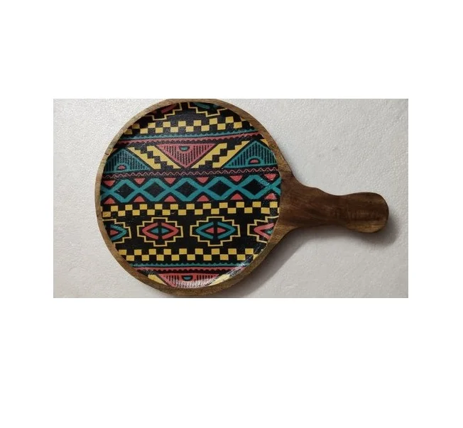 Wholesale Oval Wooden Rustic Cutting Plate Pizza Pans for customized size cheap price Hot Sale Product