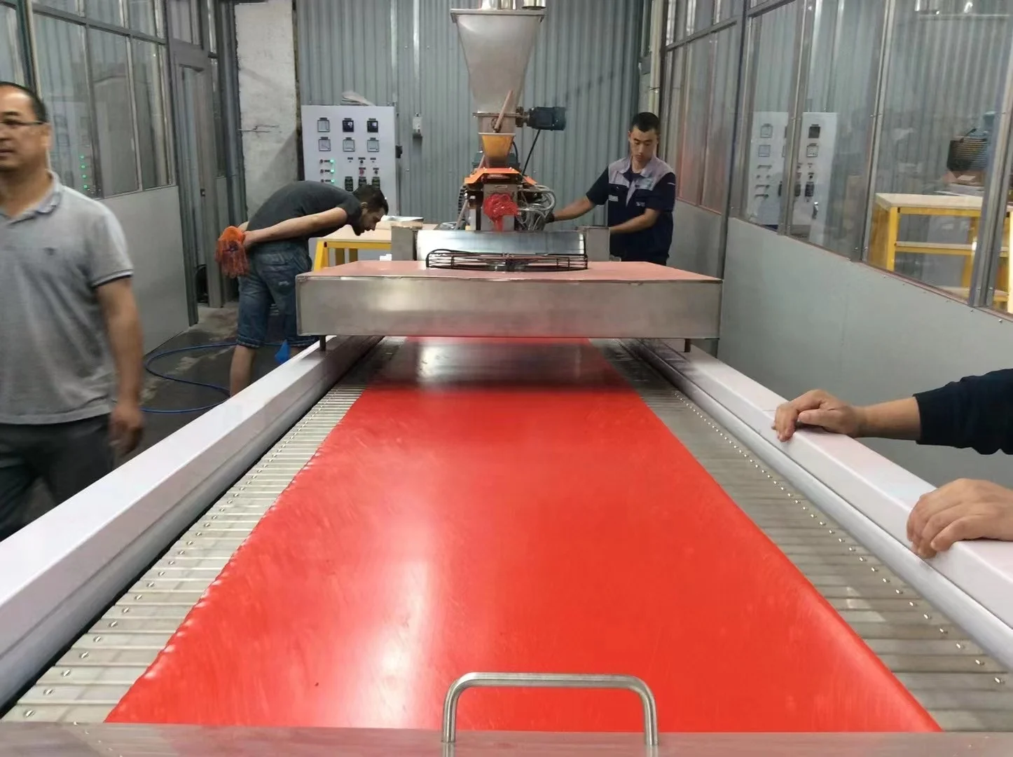 UV resistance Ral 3020 red Polyester powder coating paint for Fire Cabinets