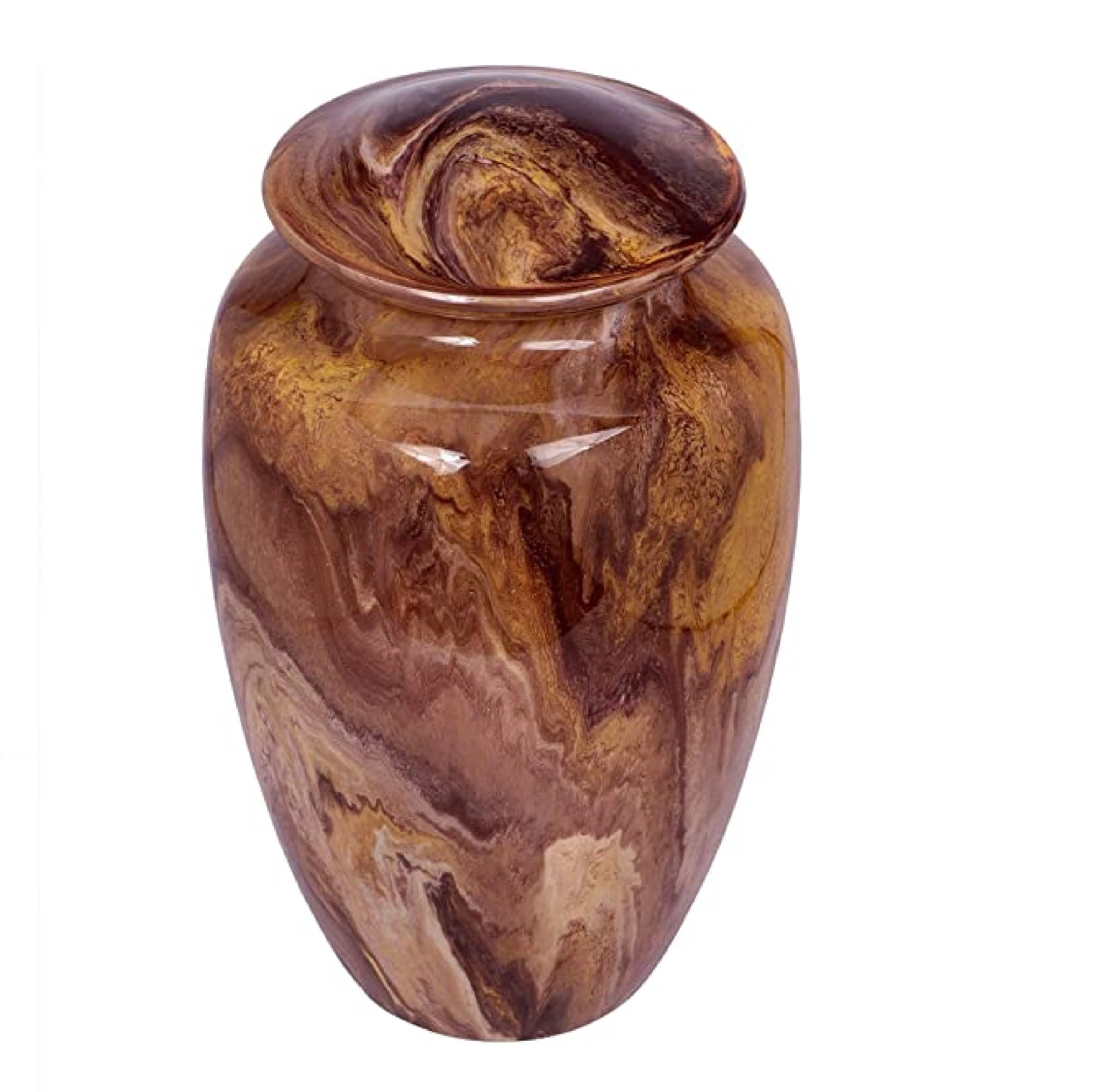 Most Solid Ashes Urns With Classic Design Funeral Accessories Aluminium Urns For Cremation Use