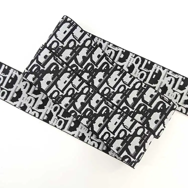 Elastic Waist Band Breathable Stretchable Edge Band Gross Band Tape Polyester Crochet Headgear Webbing