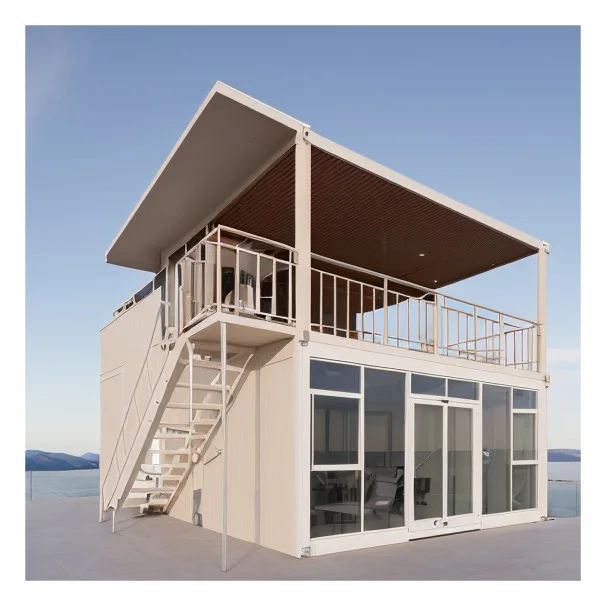 Low cost Fast Delivery Prefab Houses 2 bedroms container house 20 ft shipping container