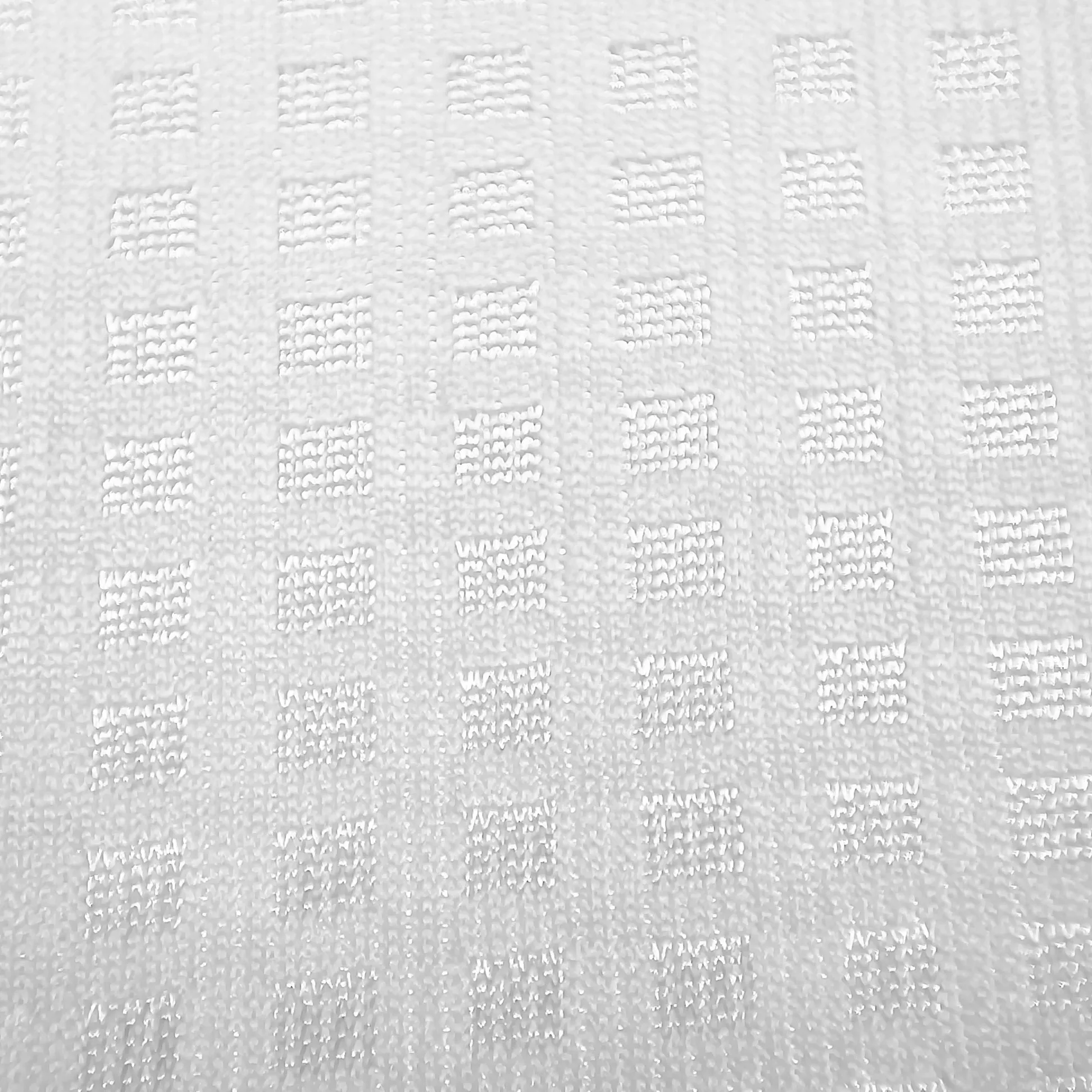 Modern Weft Knitted 100% Polyester Fabric - Mini Waffle Pattern with Drop Needle Half-Shine for Activewear.