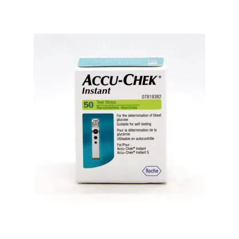 Latest Accu Chek Diabetic Test Strips Blood Glucometer Strip Check Active Glucose Test Strips