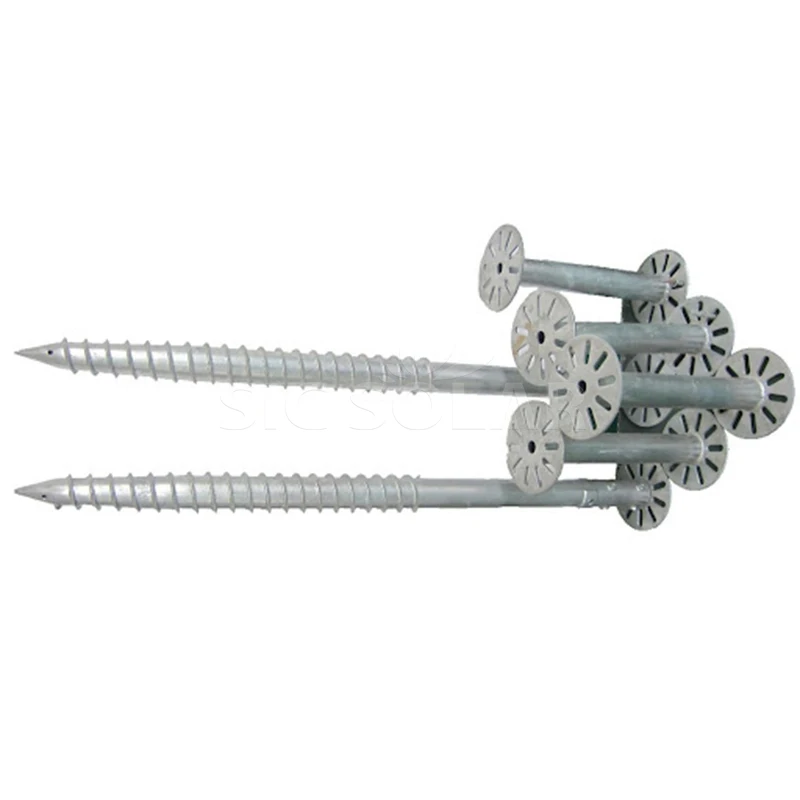 Solar PV Mounting Component Garden Pile Anchor