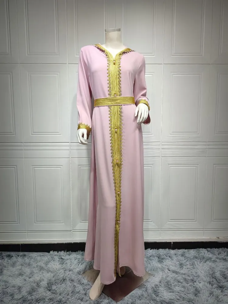 2022 Cheap Casual Plus Size Maxi Ladies Eid Clothes Arabic Dubai Kaftan Afghan Abaya Women Muslim Prayer Dress