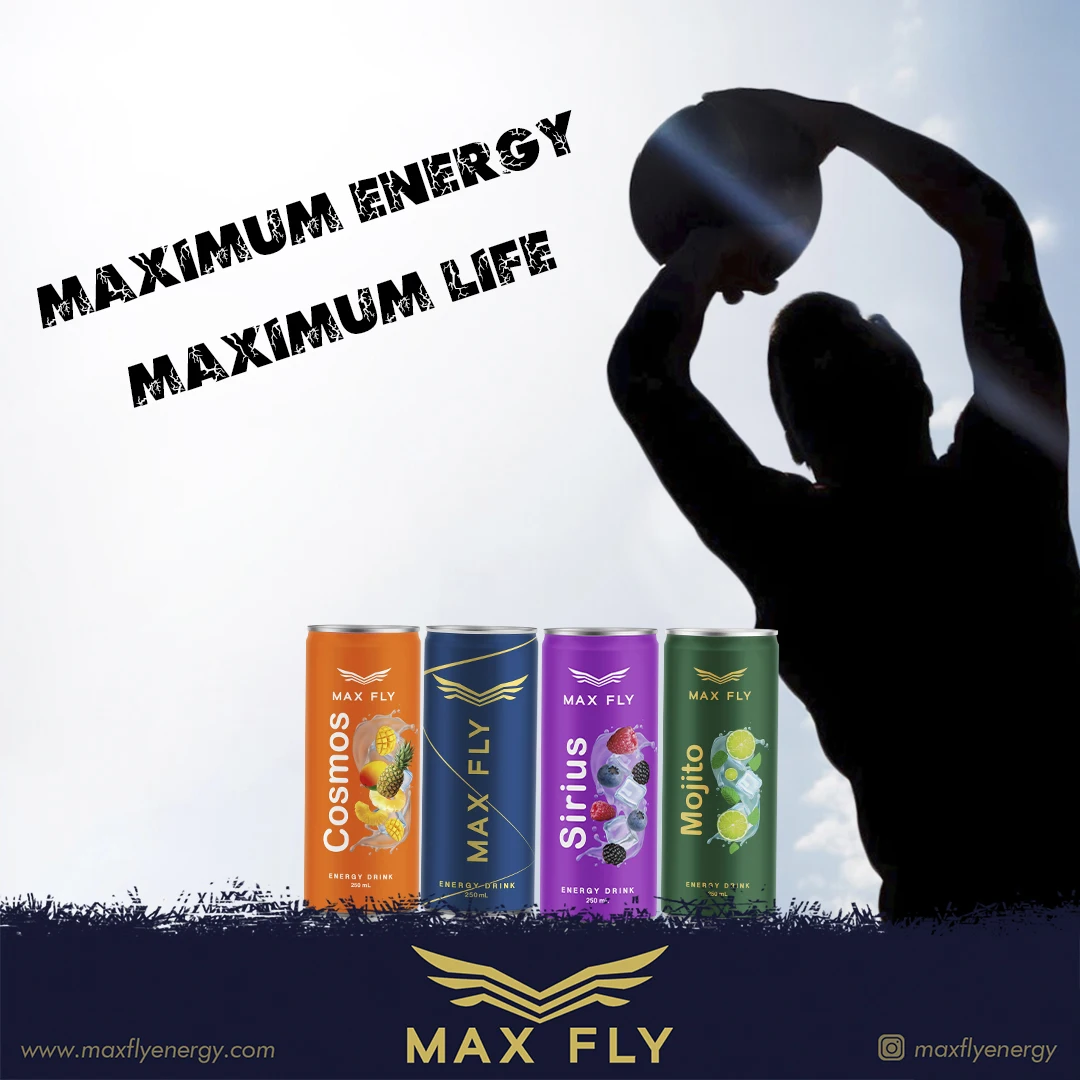 Max Fly Mojito Energy Drink 250 ml