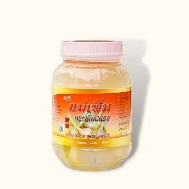 HOT SALE Pickled Garlic by Mae Phoem Brand Healthy Preserved Vegetables