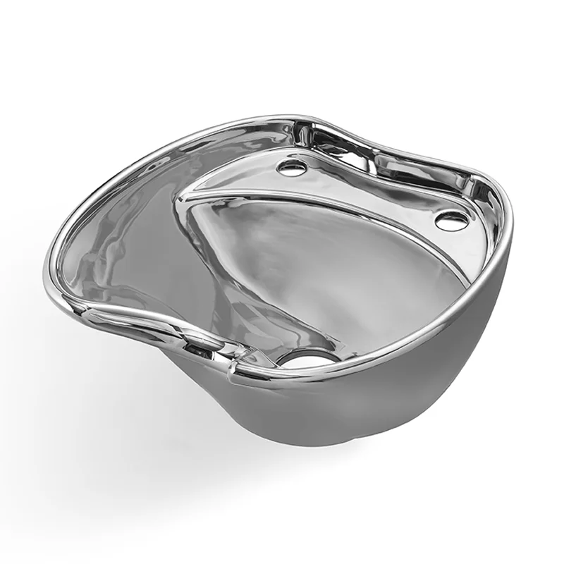 Hair Wash Hairdressers Salon Sink Ceramic Salon Shampoo Basins   in shampoo chair salon chair shampoo unit