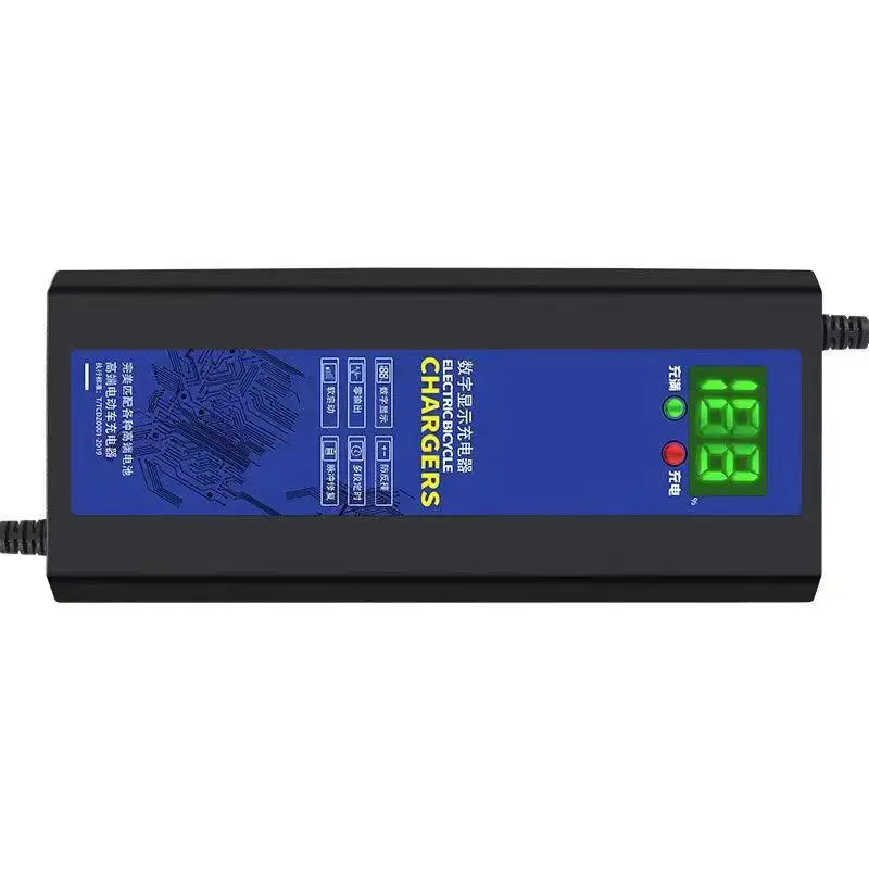 golden supplier portable power supply hybrid battery charger 60v intelligent pulse repair  charger digital display