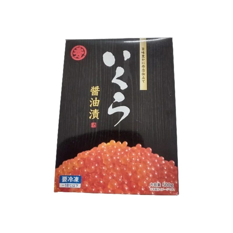 Caviar/Ikura Salmon Frozen Soy Sauce Marinated Popular Best Authentic Japanese Food